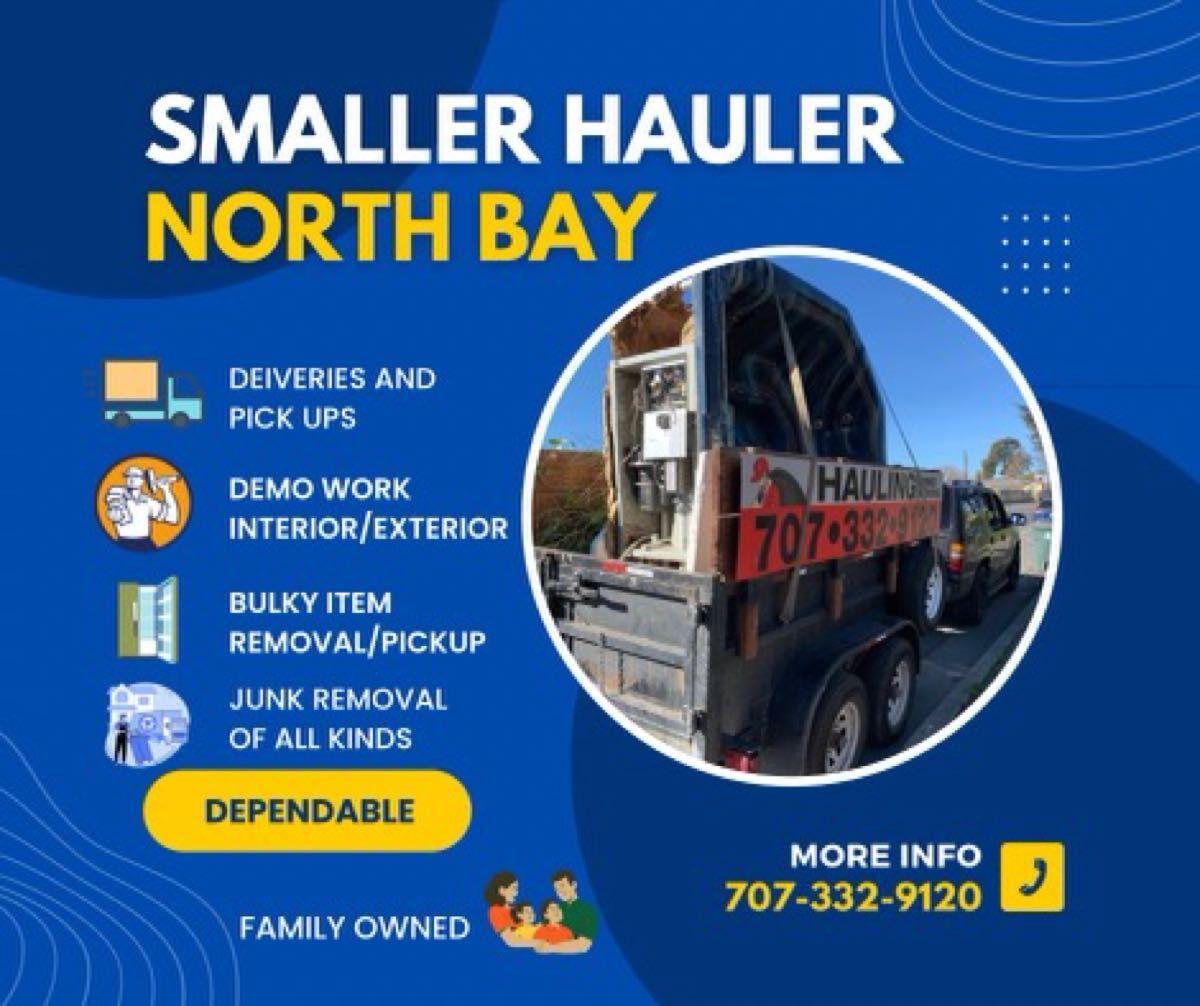 SMALLER HAULERS HAULING AND JUNK REMOVAL - Nextdoor