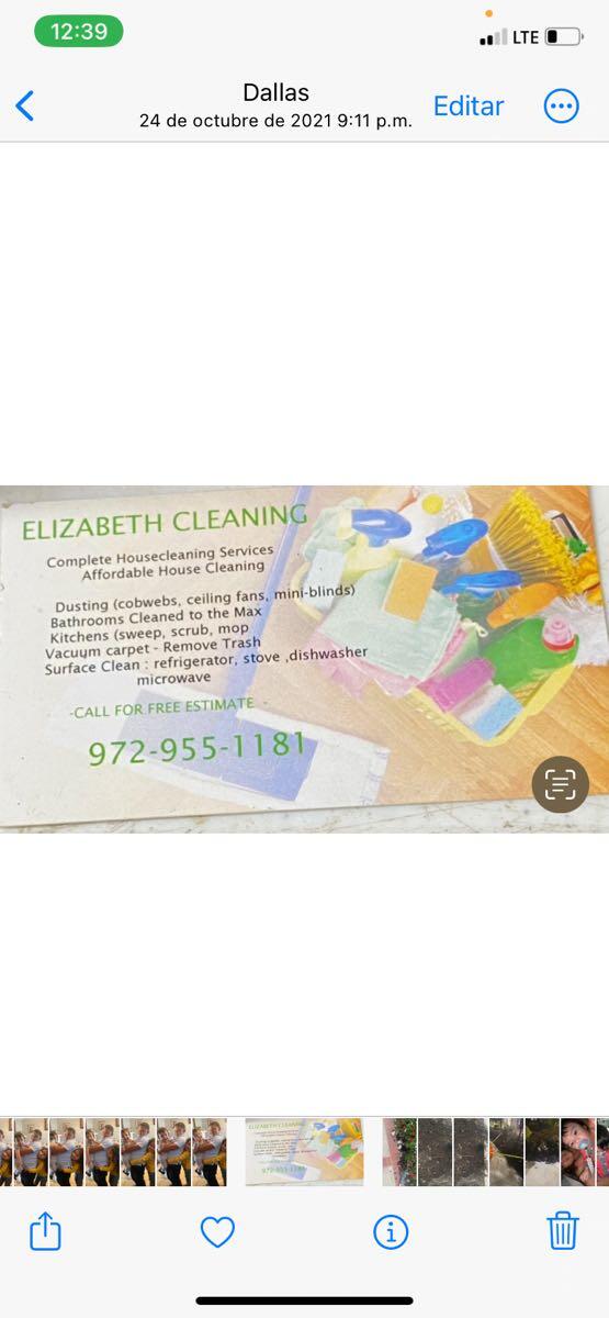 Elizabeth house cleaning Dallas, TX Nextdoor