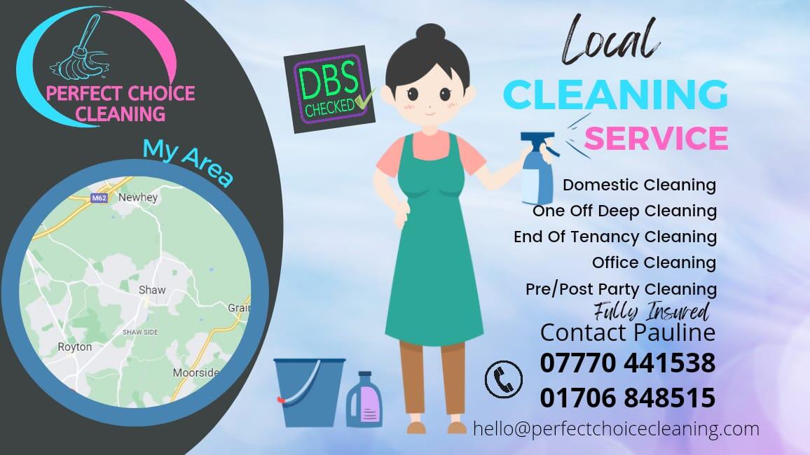 Perfect Choice Cleaning Oldham, GBENG Nextdoor