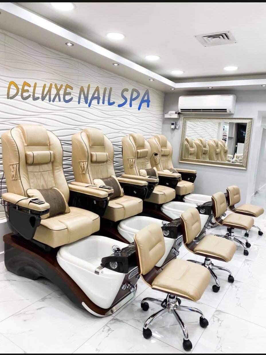 Services - Deluxe Nail Salon & Spa of Cincinnati, Ohio 45243 | Acrylic Nails,  Spa Pedicure, Gel Manicure, Permanent Make Up, Massage, Facial, Eyelashes,  Waxing