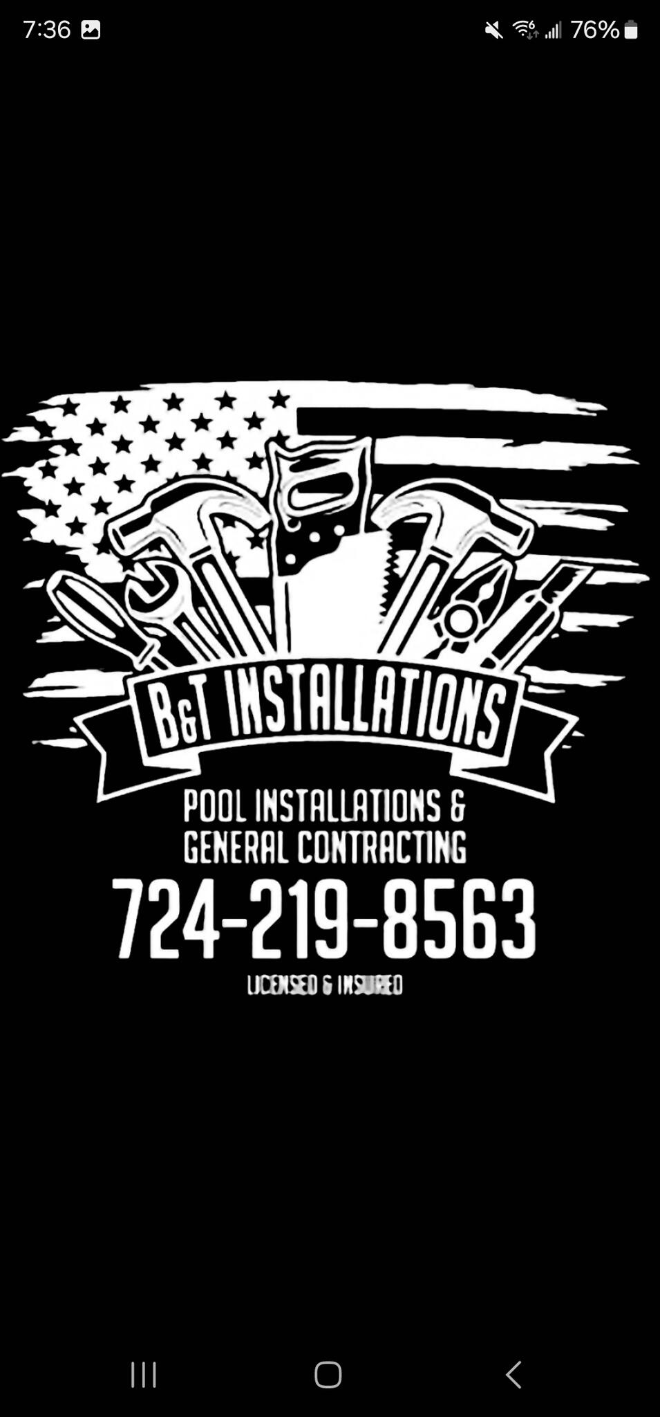 B&T Installations - Greensburg, PA - Nextdoor