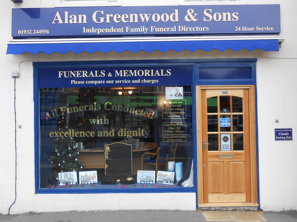 Funeral Director Walton-on-thames
