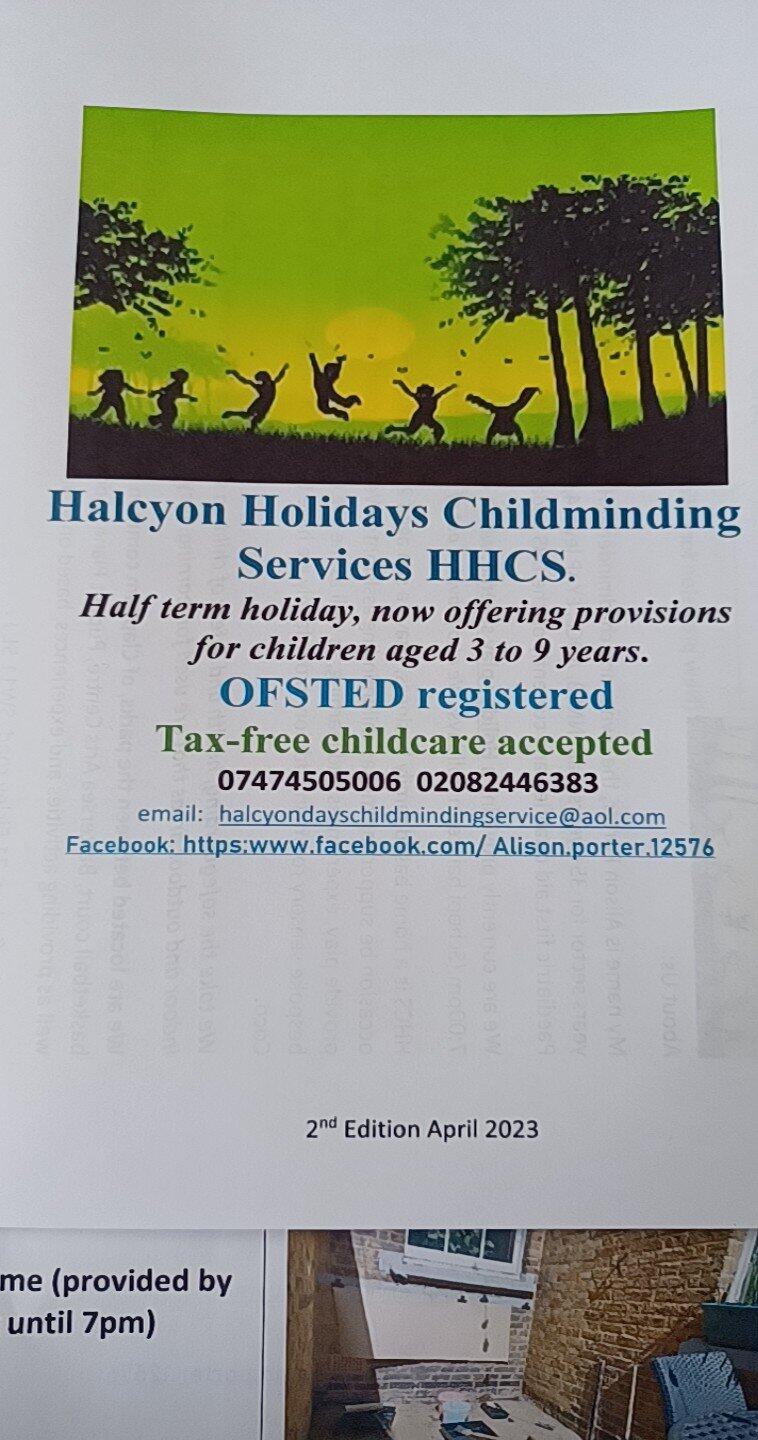 Halcyon Holidays Childminding Services - London, GB-ENG - Nextdoor