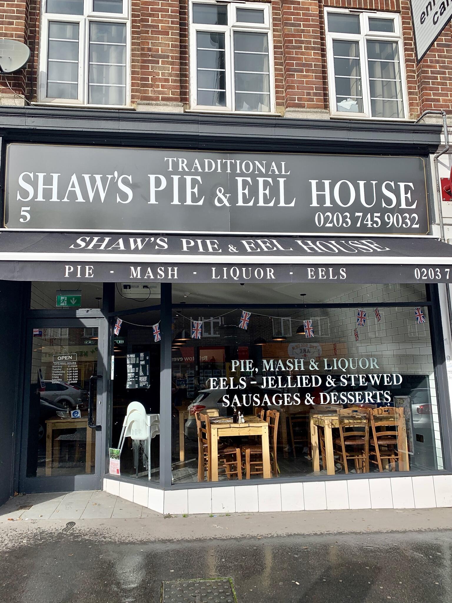Shaw’s Pie & Eel House South Croydon, England Nextdoor