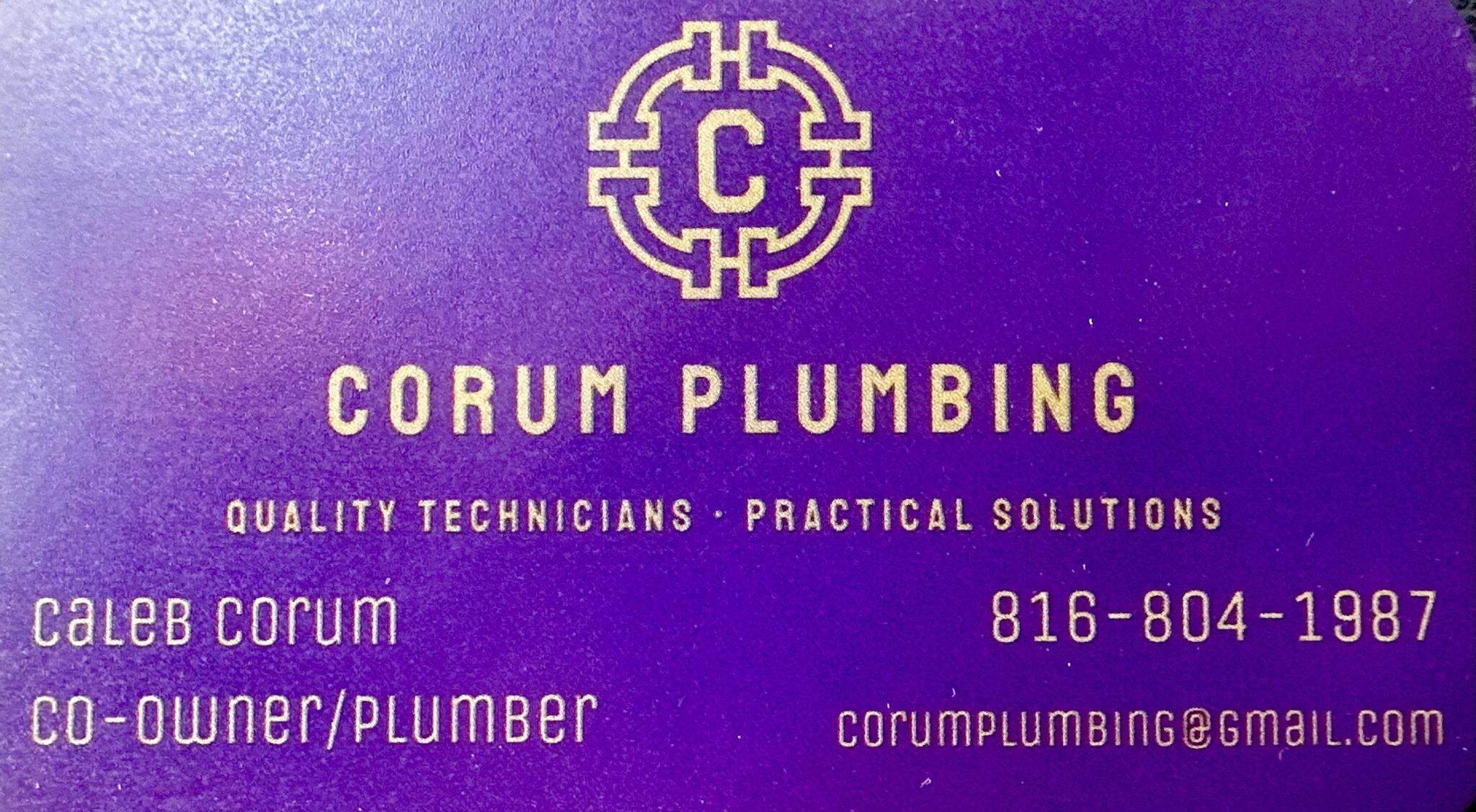 Corum Plumbing LLC Nextdoor