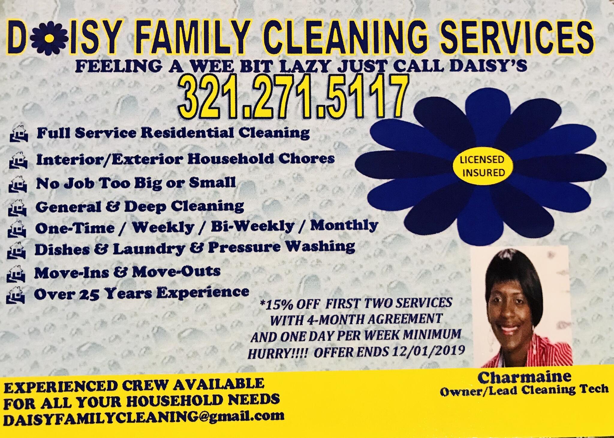 Daisy Family Cleaning Services Nextdoor