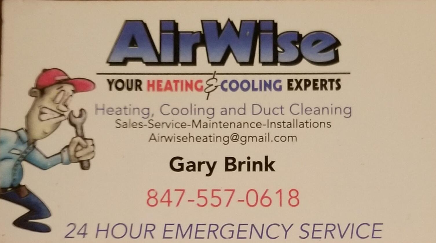 airwise heating and cooling