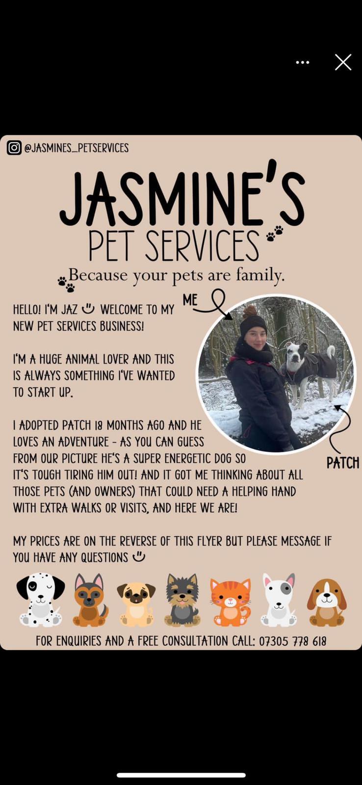 Jasmine’s Pet Services ThorntonCleveleys Nextdoor