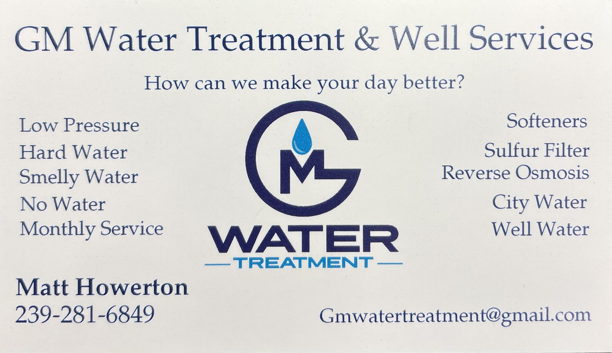 GM Water Treatment North Fort Myers, FL Nextdoor