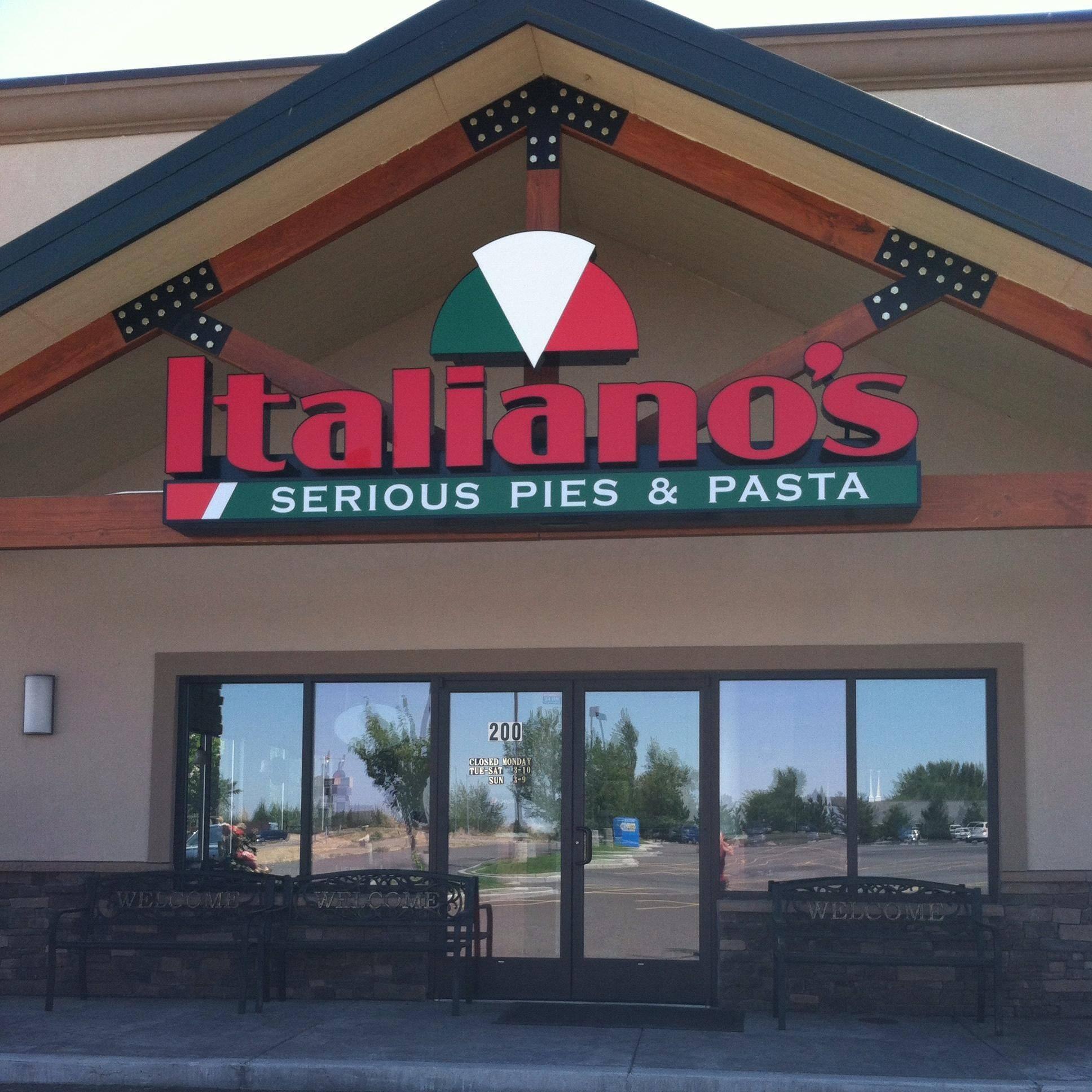 Italiano's Serious Pies & Pasta Restaurant Logo