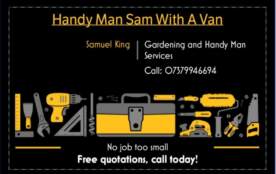 Handy Man Sam With A Van. - Wells, GB-ENG - Nextdoor