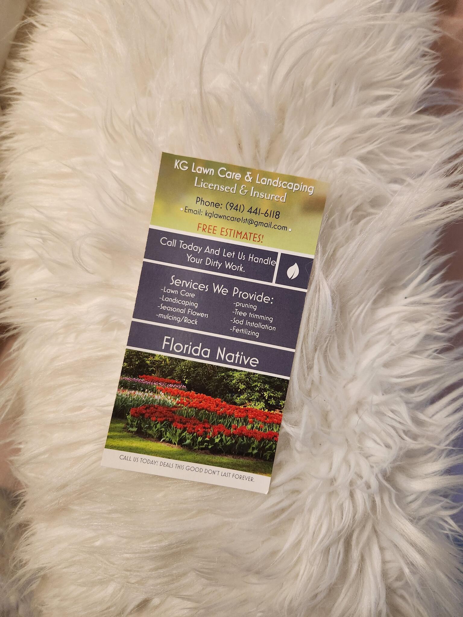 KG Lawn Care & Landscaping Venice, FL Nextdoor