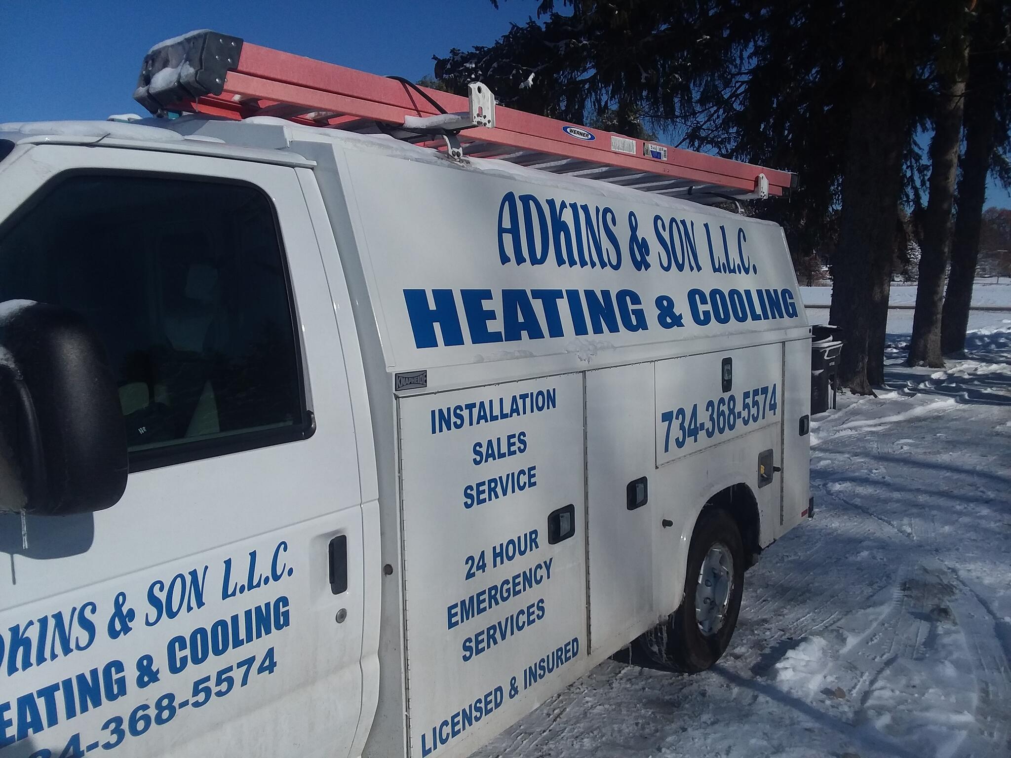 Adkins and son llc heating ,cooling,and commercial refrigeration