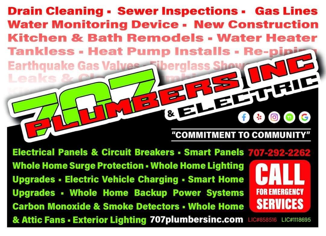 707 Plumbers and Electric Santa Rosa, CA Nextdoor