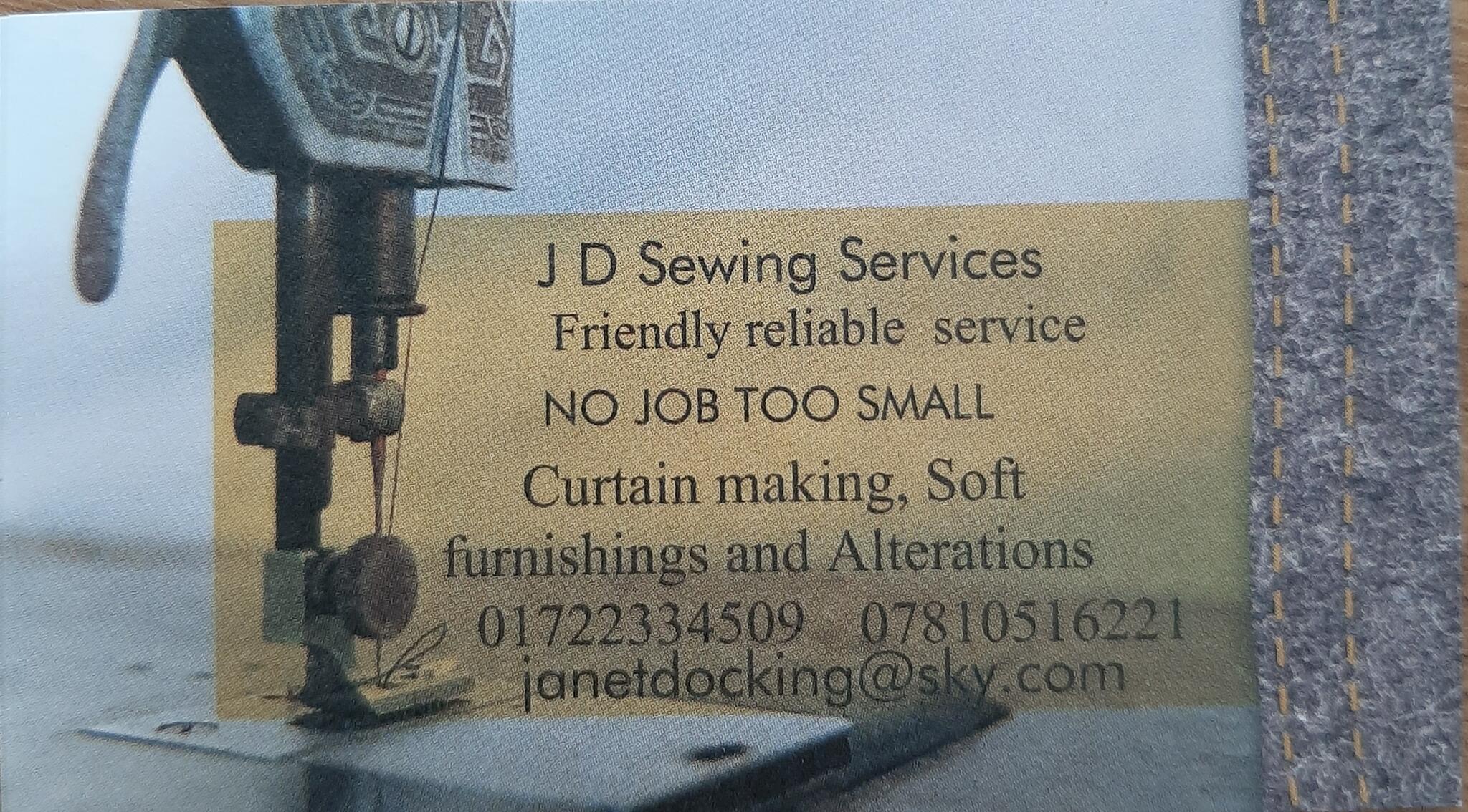 J D Sewing Services Salisbury Nextdoor