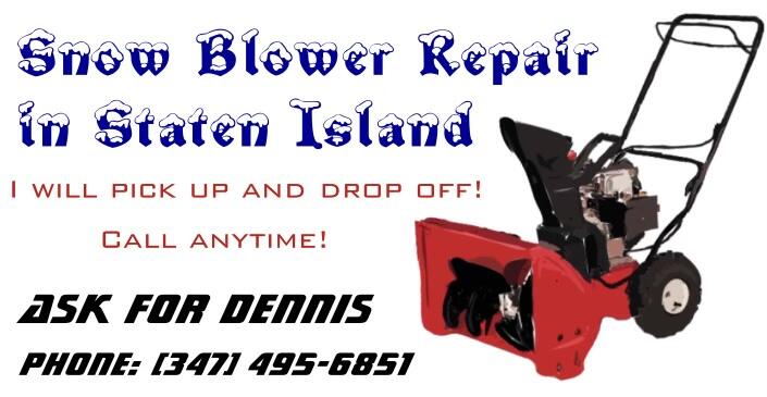 Snowblower pickup and repair near me top