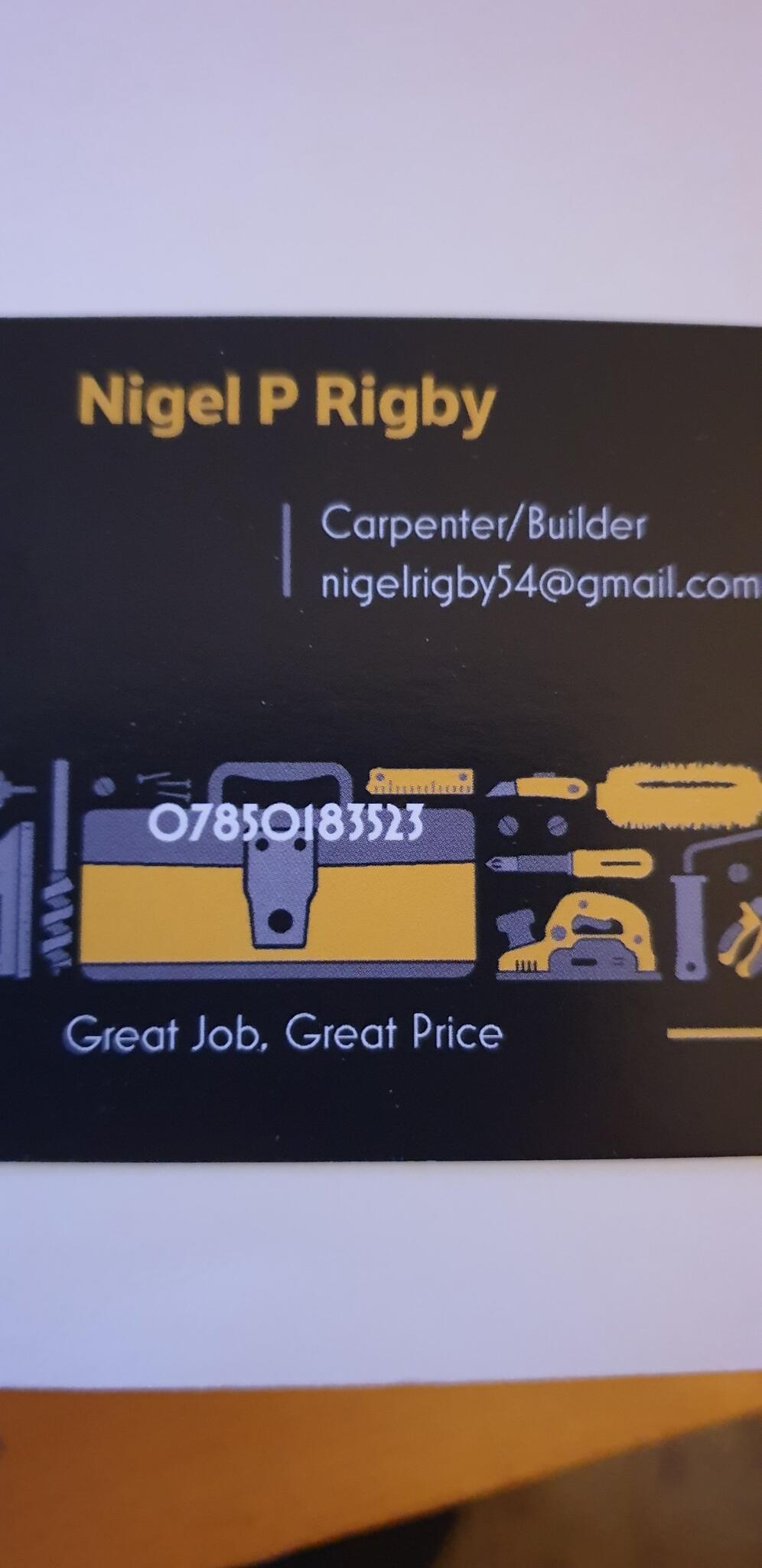 Nigel Rigby Building Services Letchworth Garden City Nextdoor