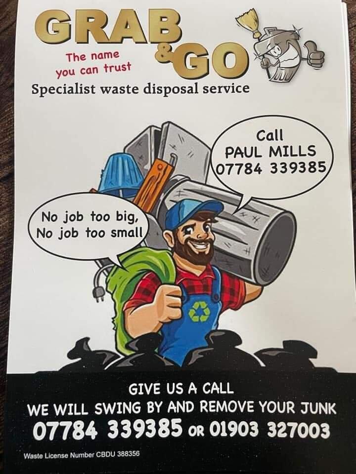 Grab and Go Waste disposal Worthing, GBENG Nextdoor