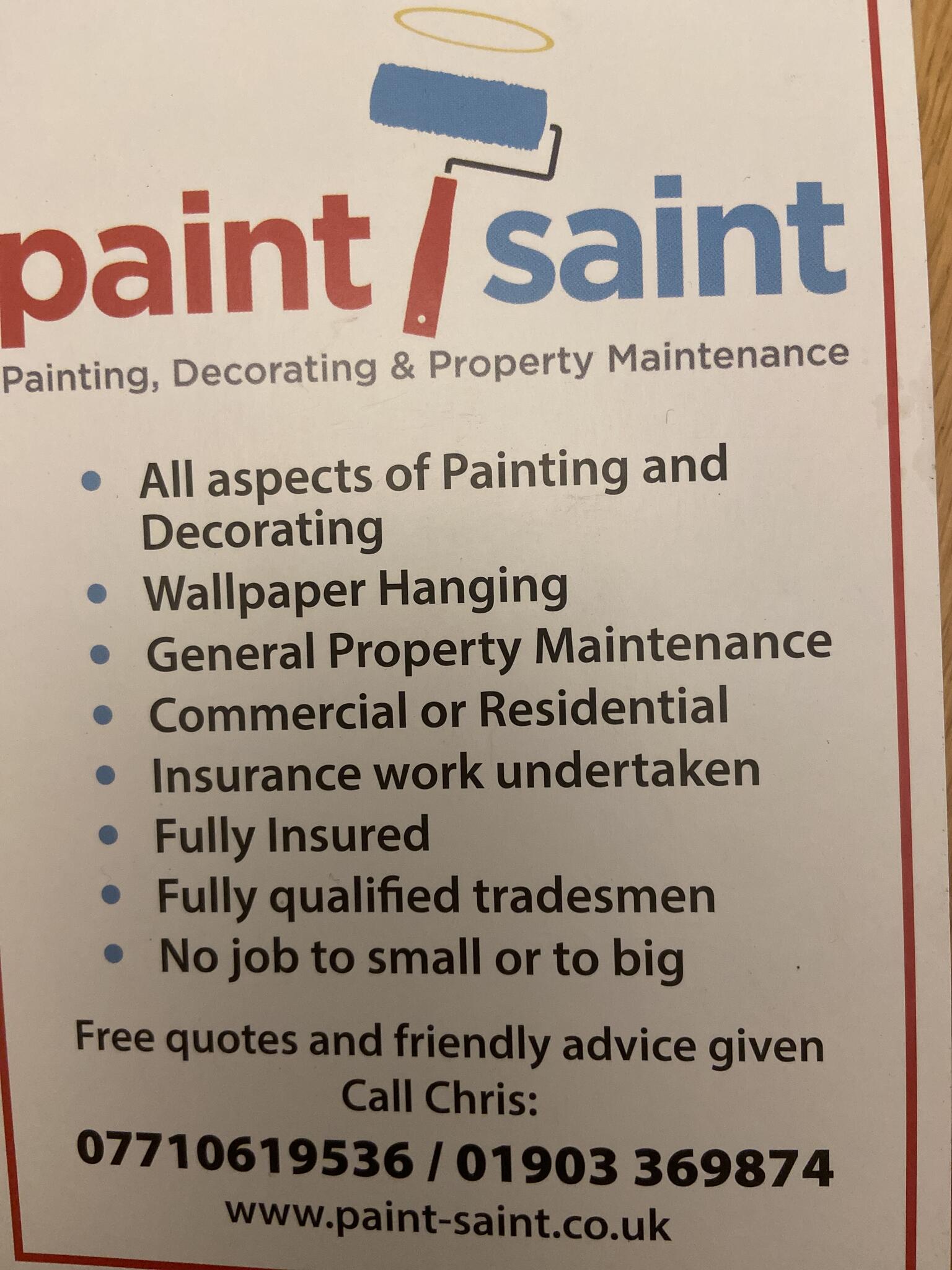 Paint Saint Worthing, Sussex Nextdoor