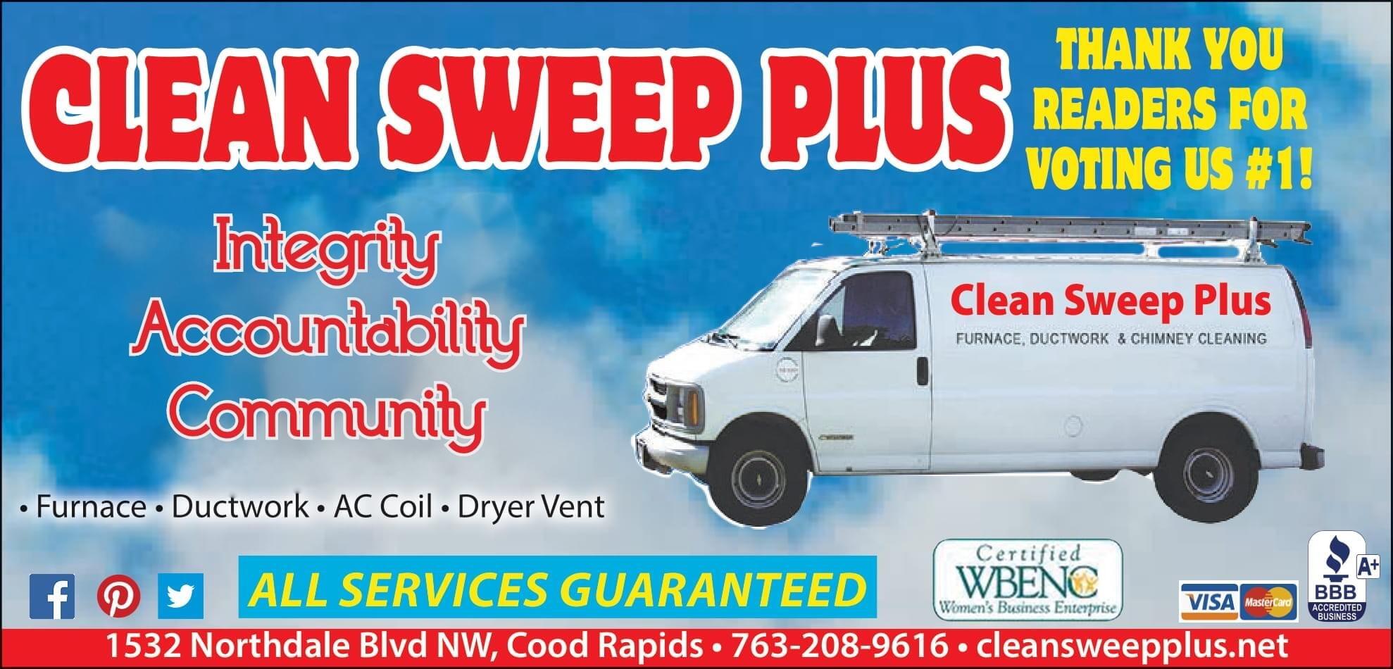 Clean sweep duct deals cleaning