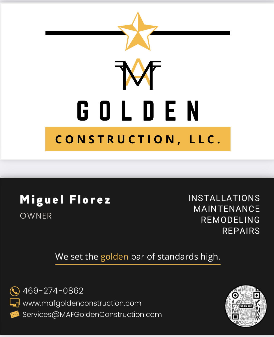 Maf Golden Construction LLC