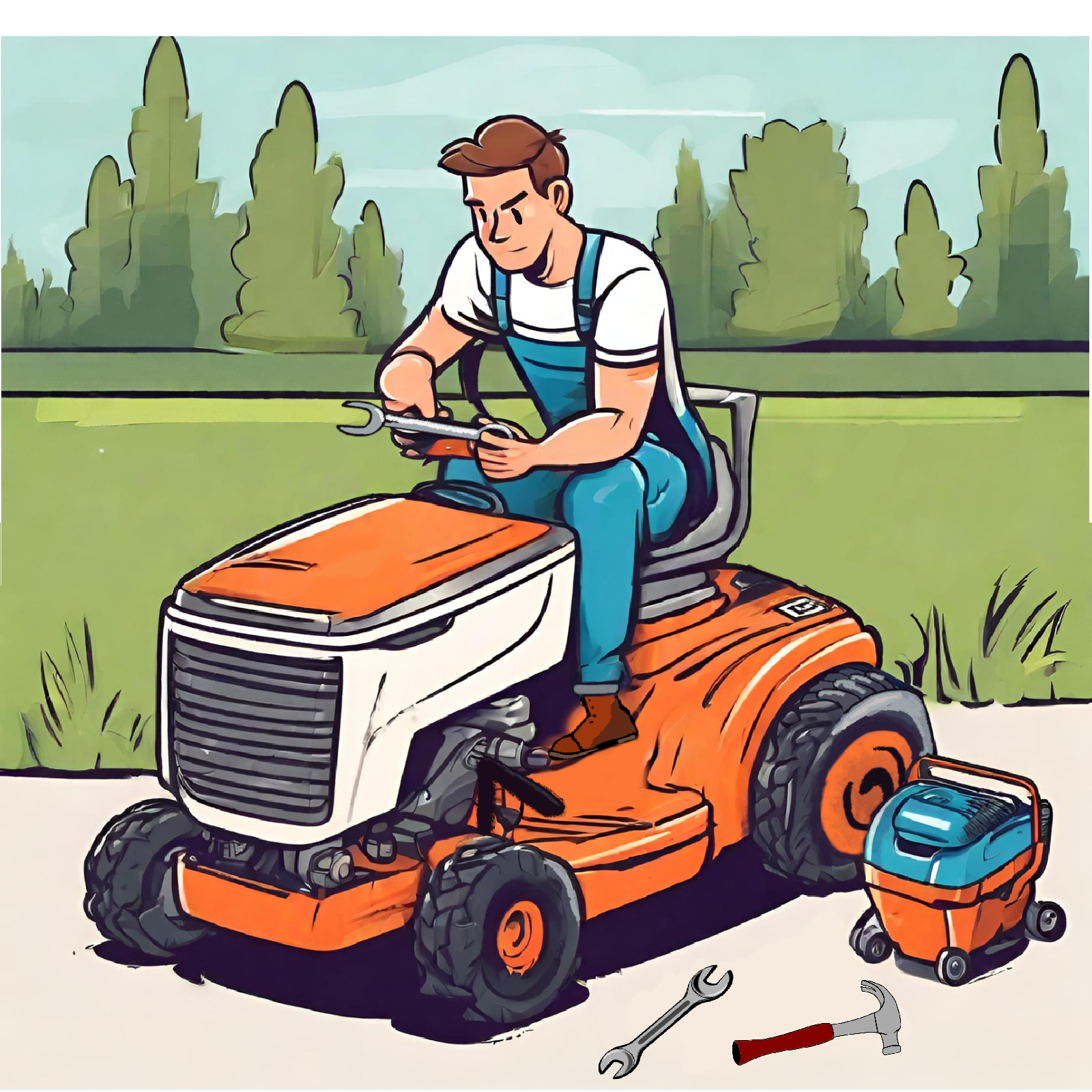 Arlington best sale mower repair