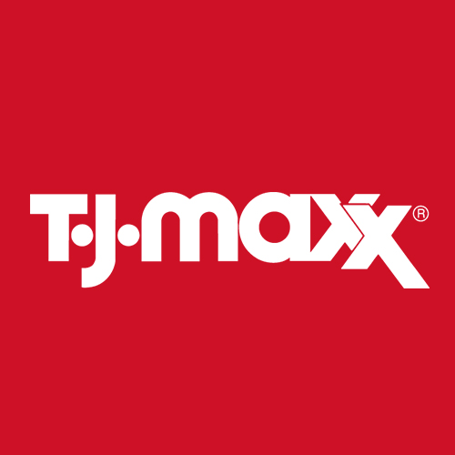 Sterling, USA - November 21, 2019: TJ Maxx storefront with sign by entrance  of store in Fairfax county, Virginia and car Stock Photo