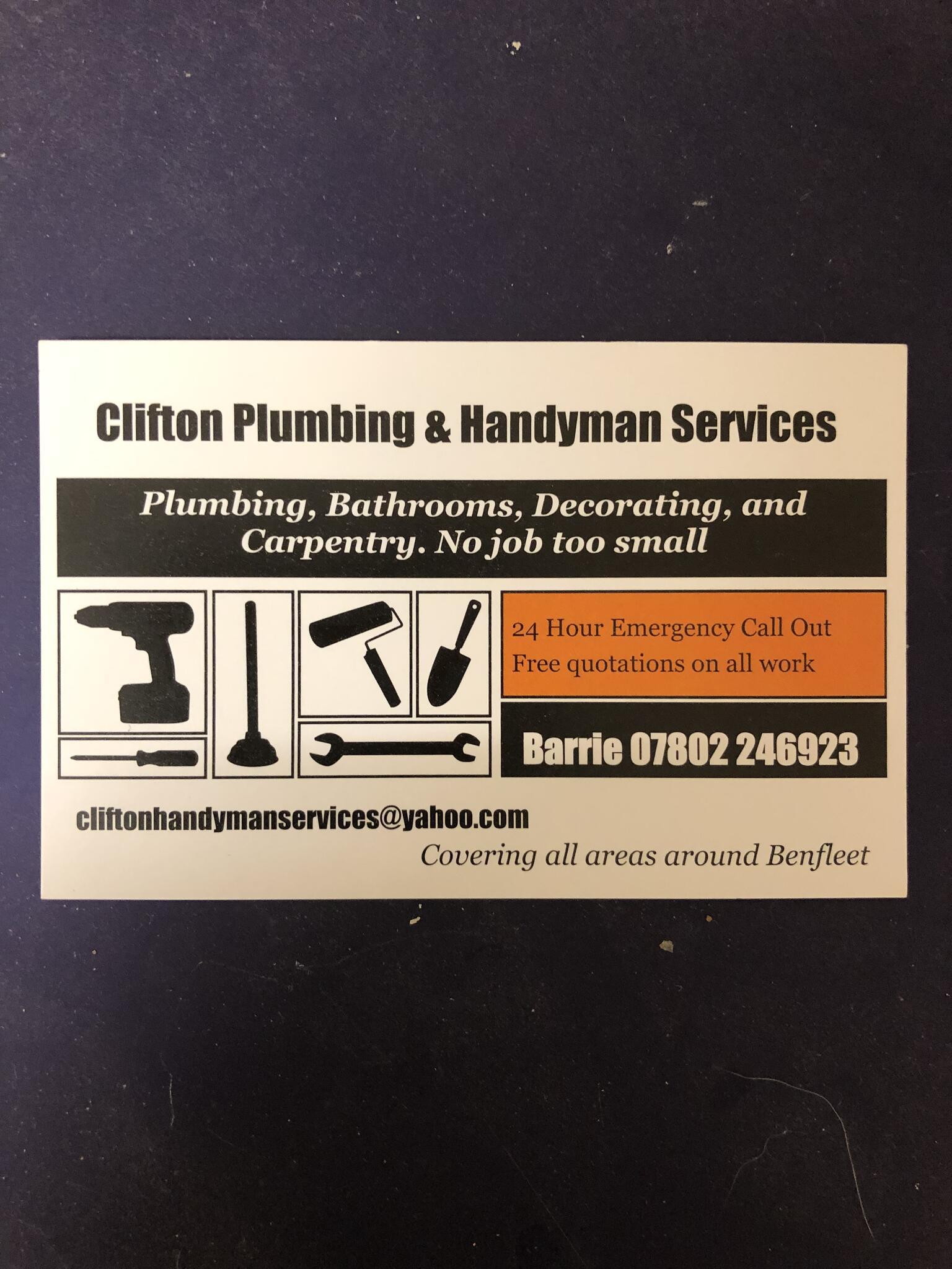 Clifton Plumbing & Handyman Services Benfleet Nextdoor