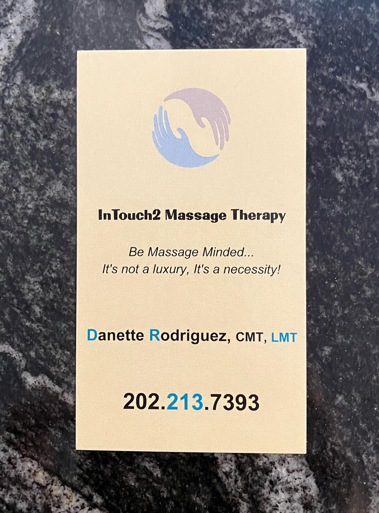 Danette Rodriguez Lmt Cmt In Touch 2 Massage Therapy Nextdoor