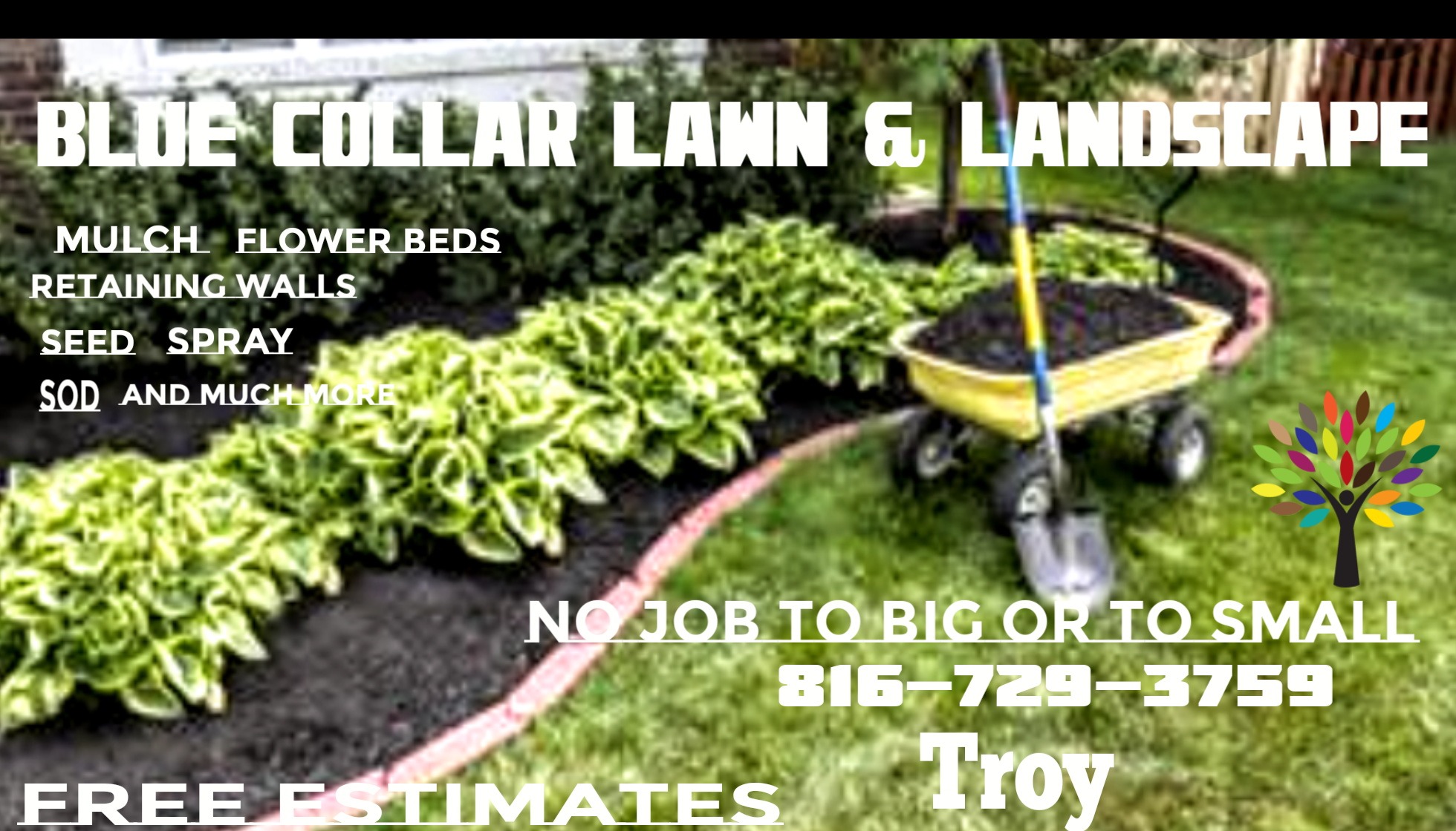 blue collar landscaping