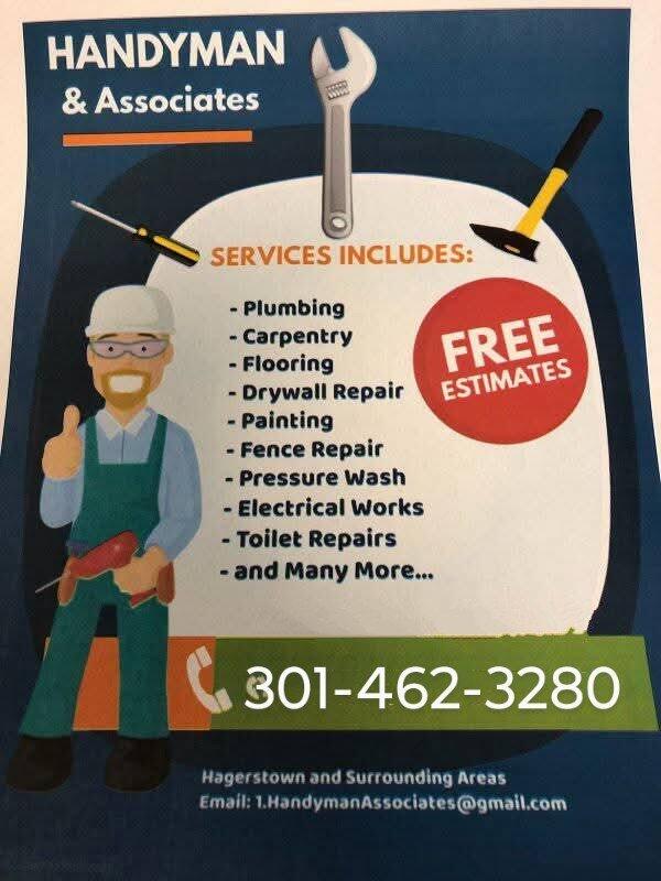 Handyman And Associates Hagerstown Md Nextdoor