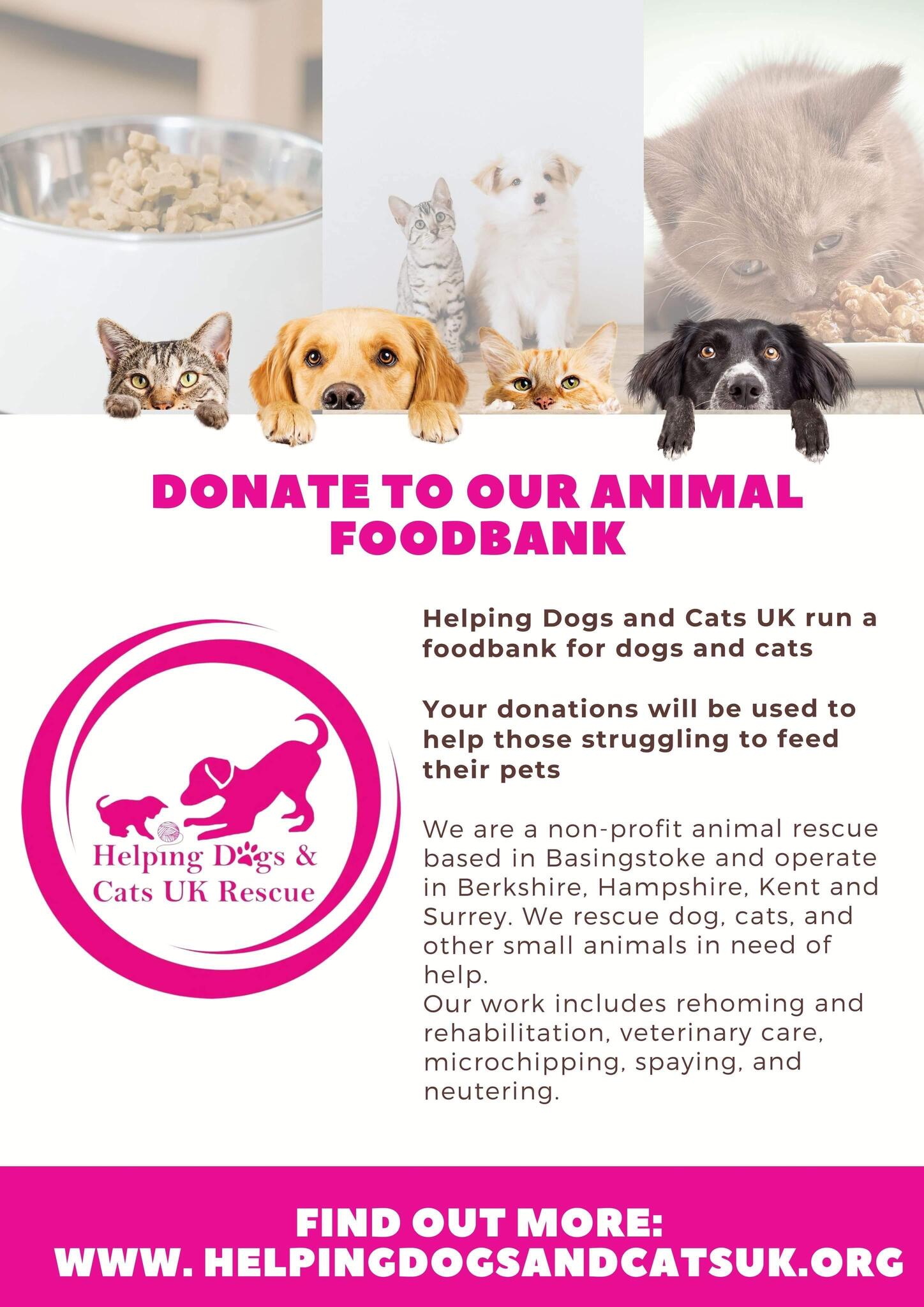 HDCUK community shop and animal food bank Basingstoke Nextdoor