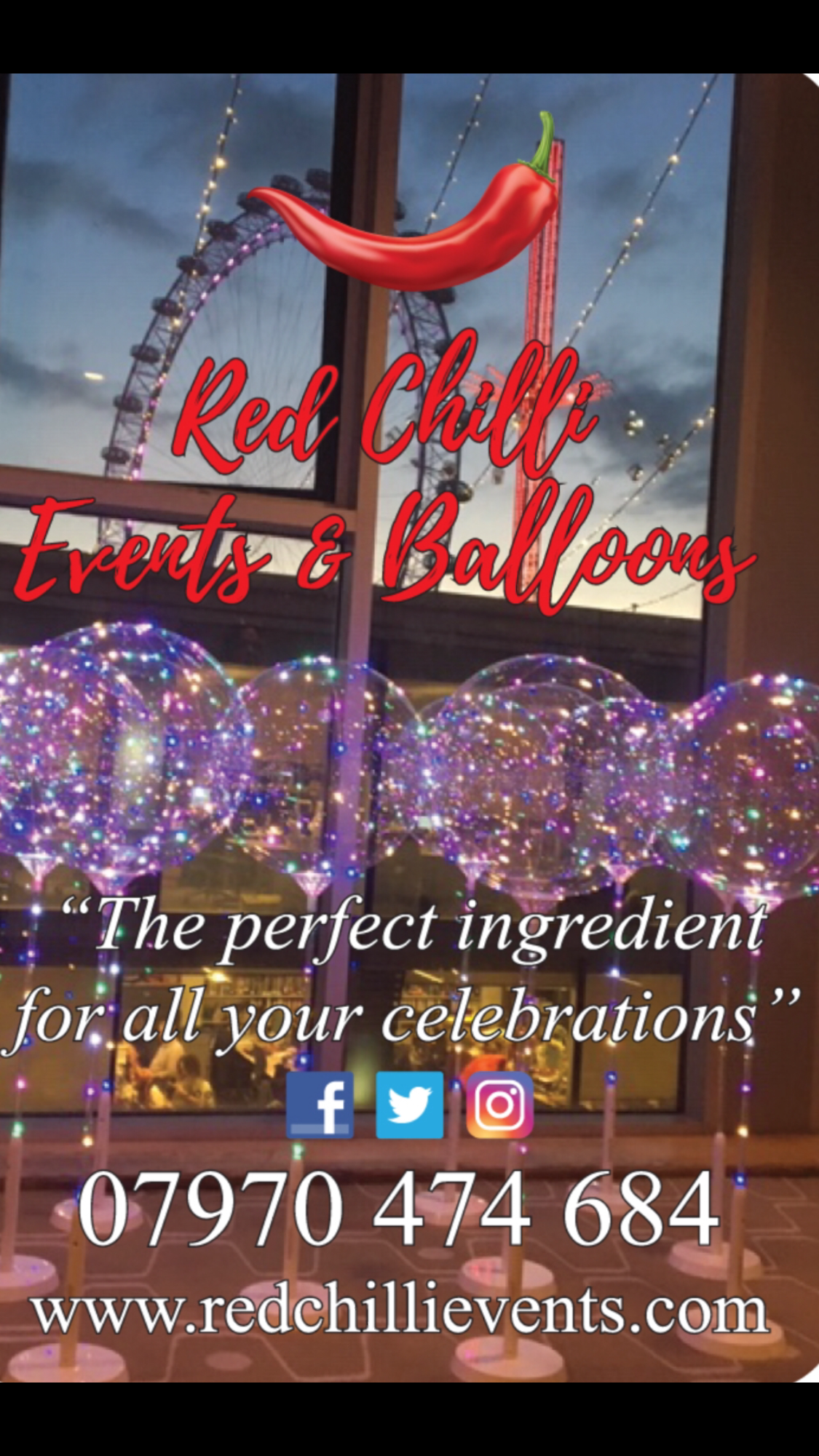 Red Chilli Events & Balloons Epsom Nextdoor