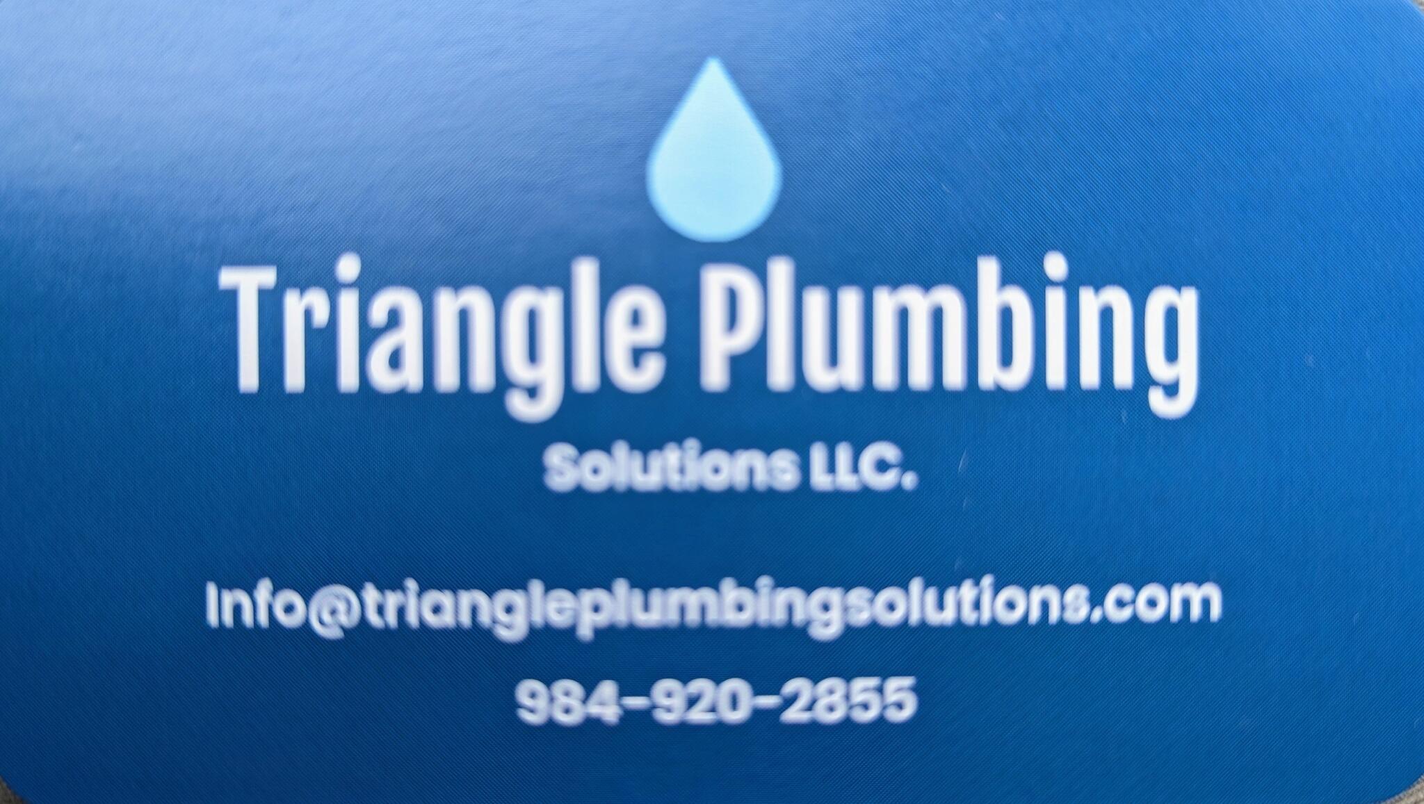 Triangle Plumbing Solutions Nextdoor