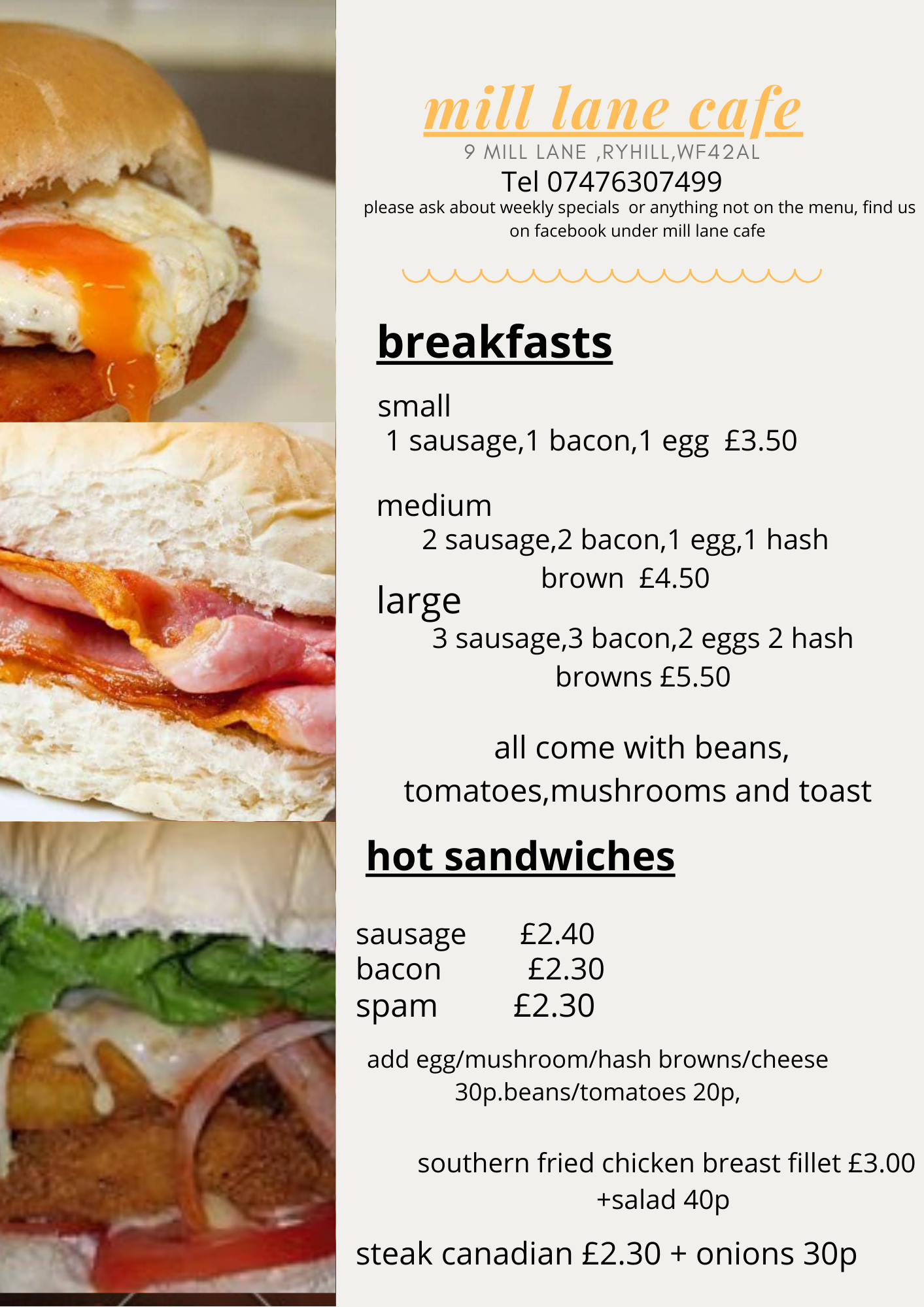 Mill Lane Cafe Wakefield Nextdoor