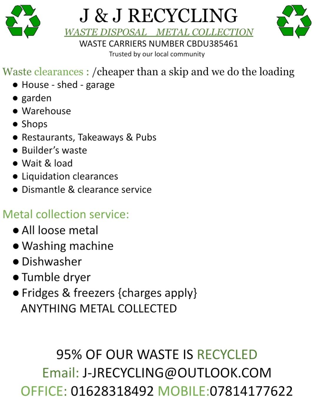 J&J Recycling Maidenhead Nextdoor