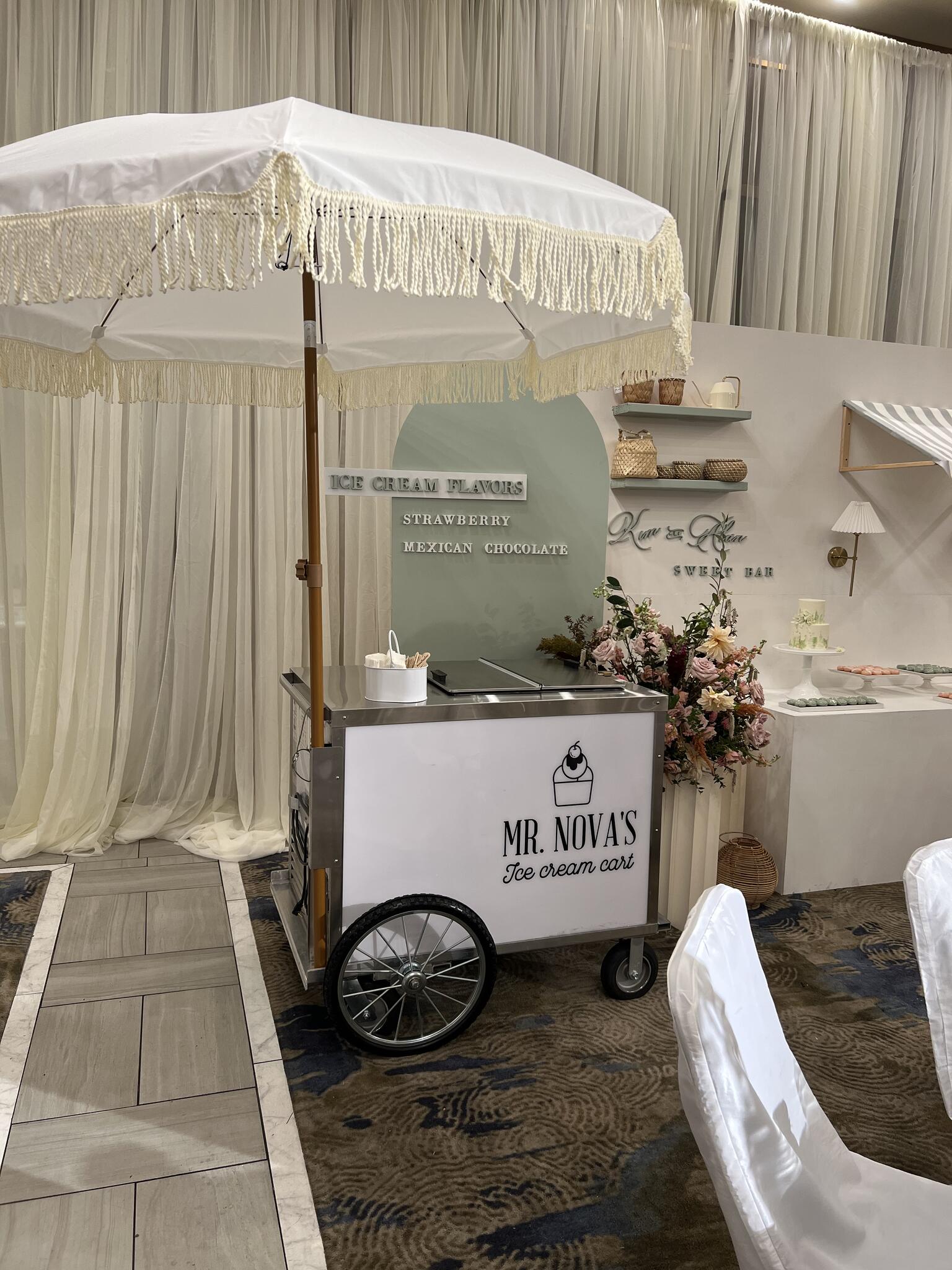 Mr. Nova's Ice Cream Cart Nextdoor