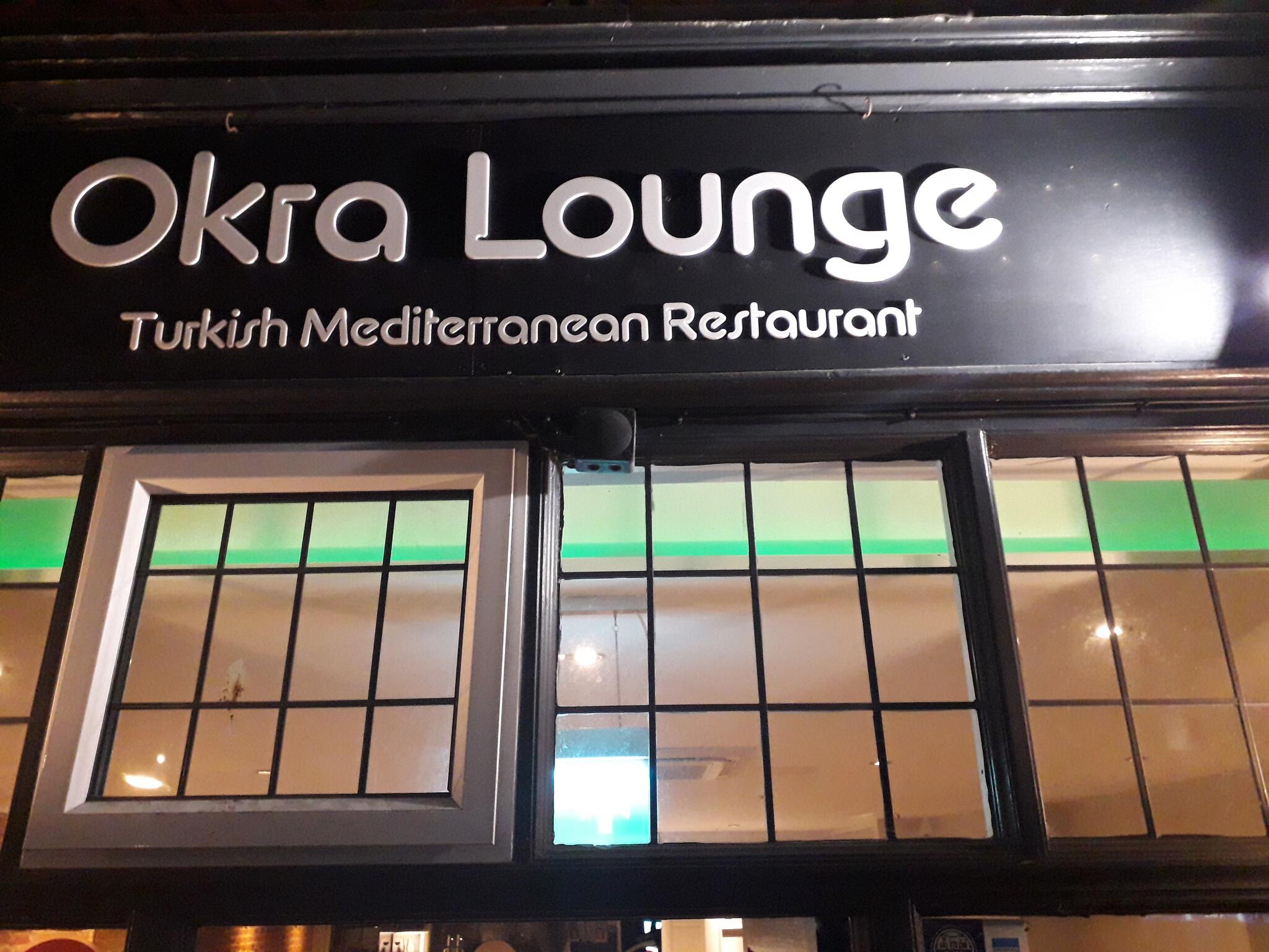 okra lounge Turkish Mediterranean restaurant West Byfleet Nextdoor