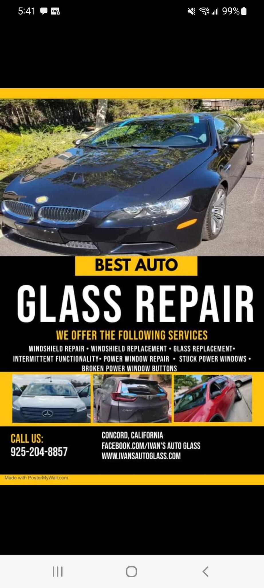 Ivan mobile Auto glass Nextdoor