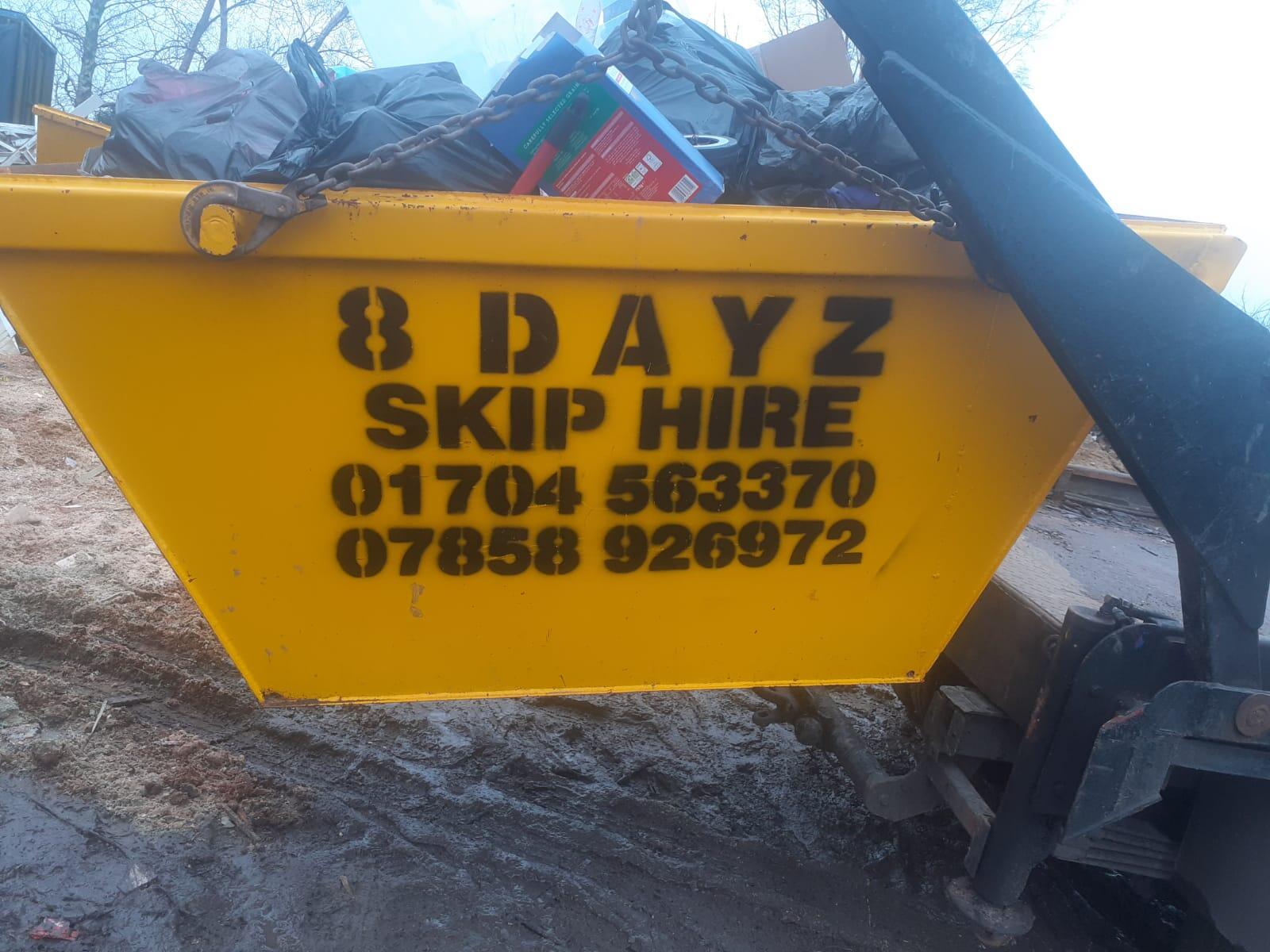 8 Dayz Skip Hire Ormskirk, GBENG Nextdoor