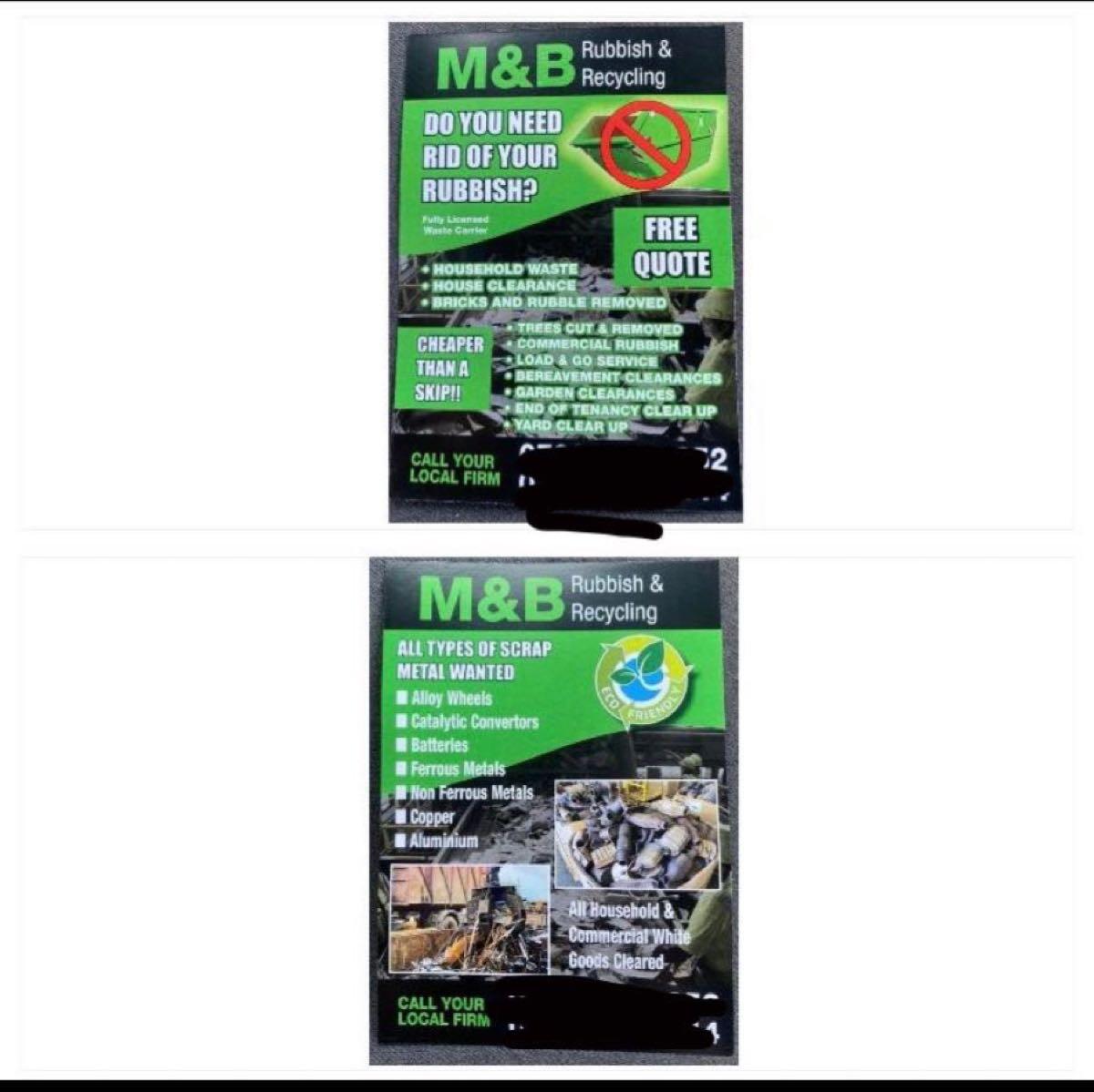 M&B RUBBISH&RECYCLING Dartford, GBENG Nextdoor