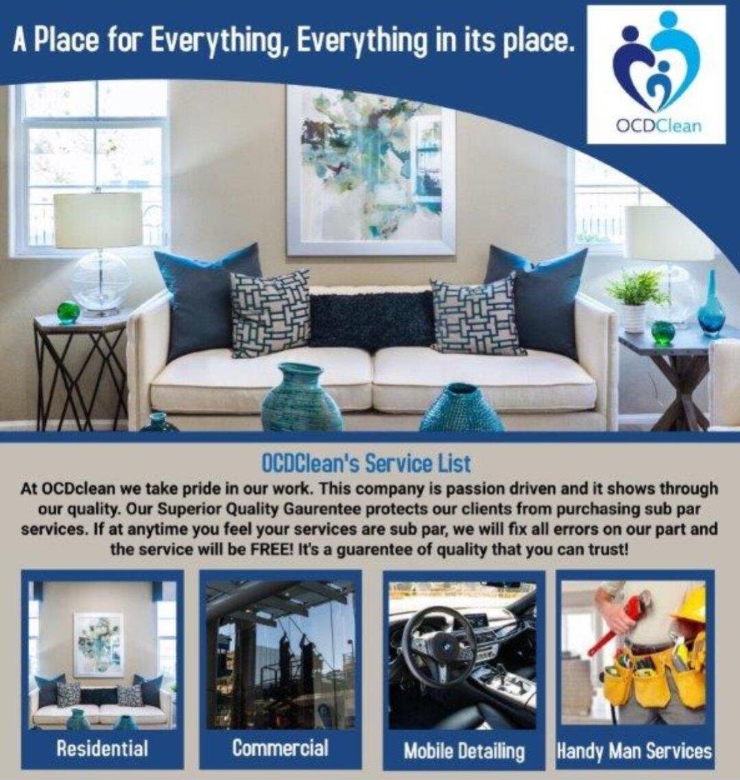 OCDclean LLC Sparta, TN Nextdoor