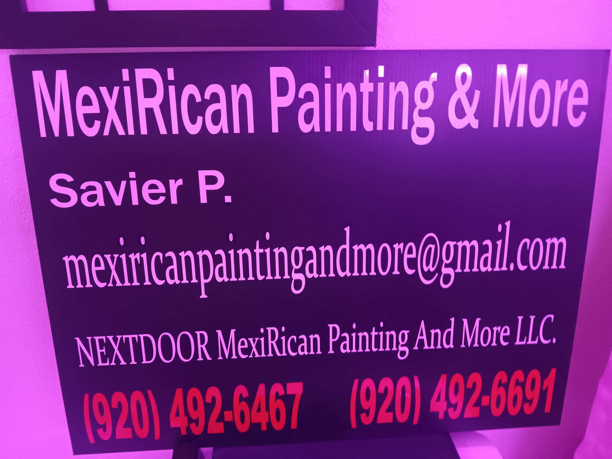 Mexirican Painting and More LLC Green Bay, WI Nextdoor