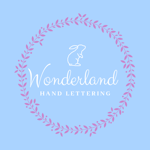 Wonderland Hand Lettering - Nextdoor