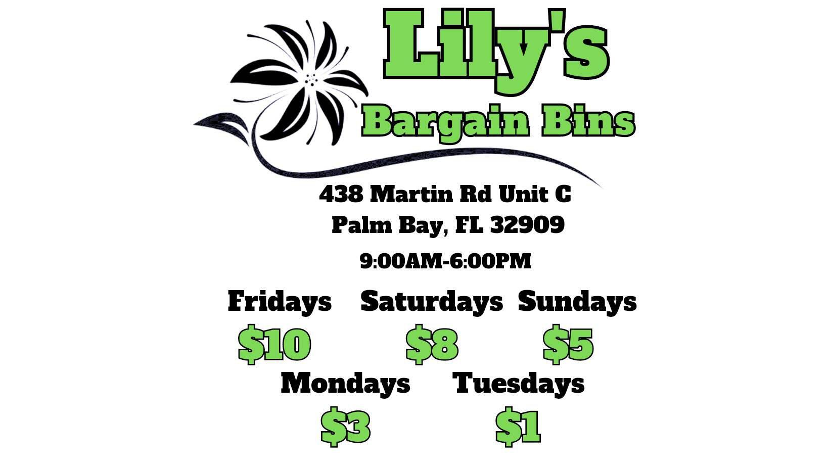 Lily's Bargain Bins Palm Bay, FL Nextdoor