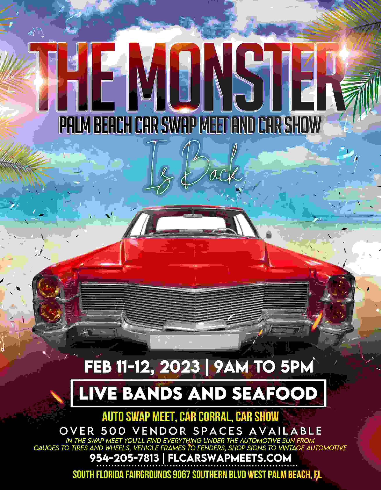 The 2023 Palm Beach Car Swap Meets & Classic Car Show West Palm Beach