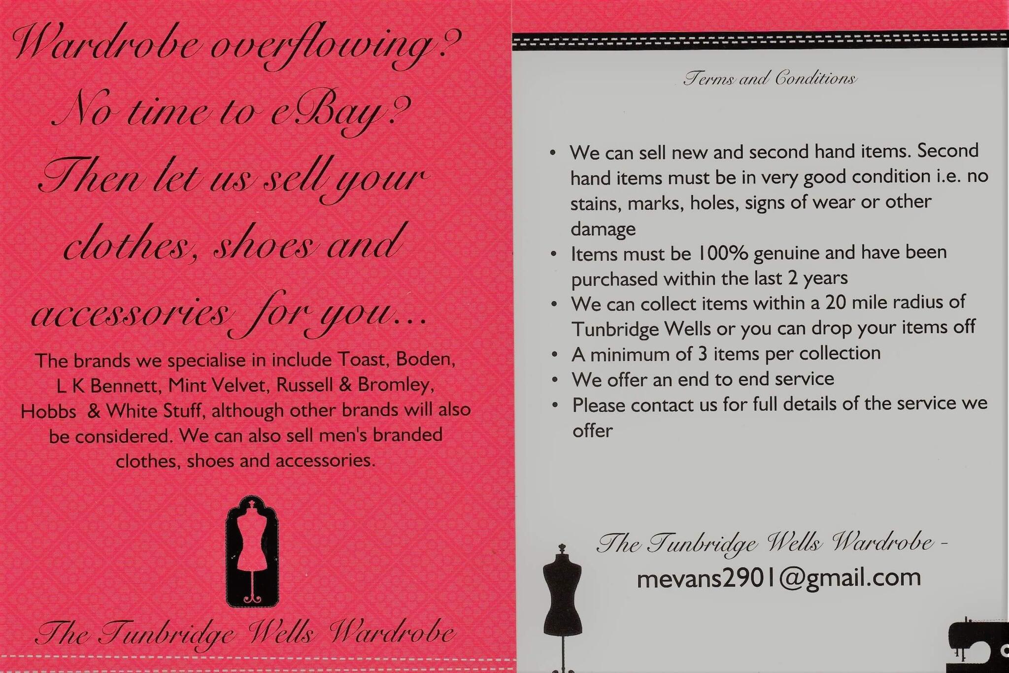 The Tunbridge Wells Wardrobe - Tunbridge Wells - Nextdoor