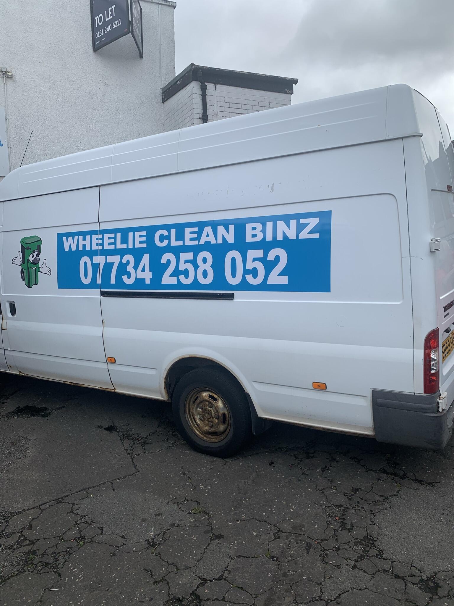 Wheely clean bins