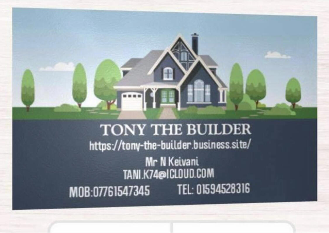 Tony the builder Lydney, GBENG Nextdoor