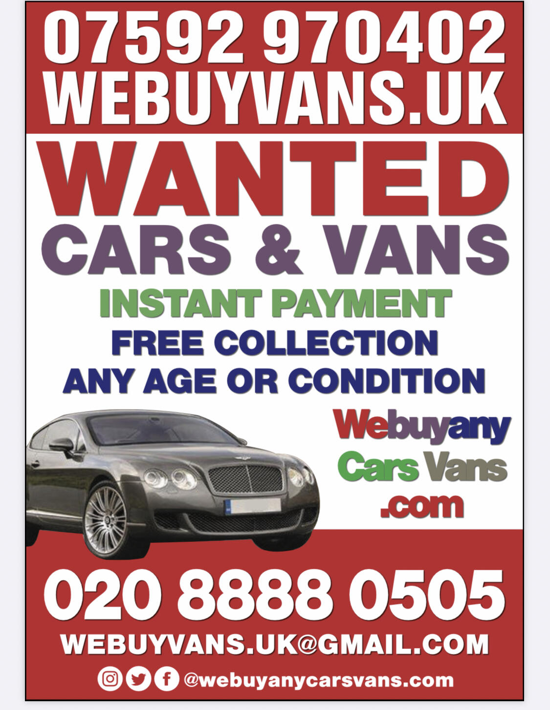 We buy any car and van - London, England - Nextdoor